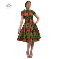 wholesale africa dress for women african wax print dresses dashiki plus size africa style clothing for women office dress wy082