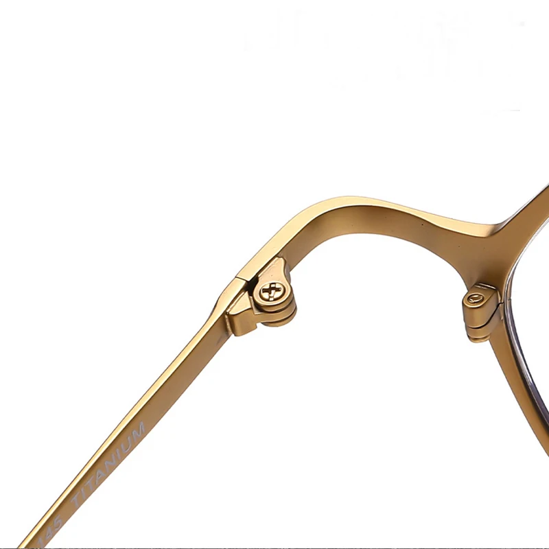 Оправа для очков многоугольная из титана 2024 T мужчин и женщин поляризационные