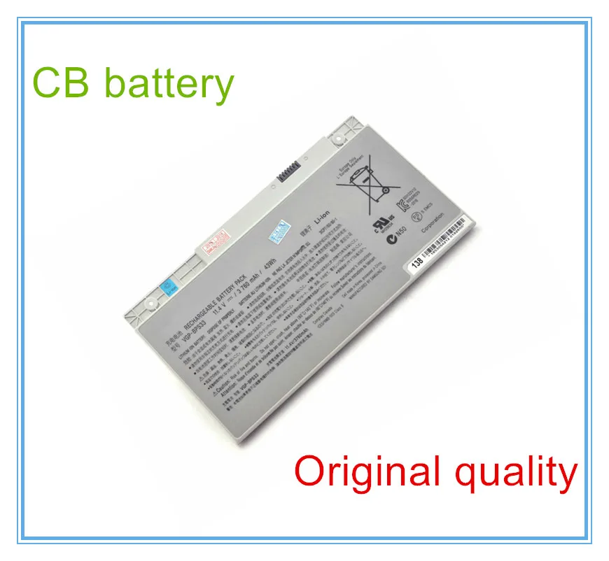 Original para Vgp-bps33 Bps33 Svt14 Svt-15 11.4v 3760mah 43wh Bateria do Portátil Baterias p/ laptop