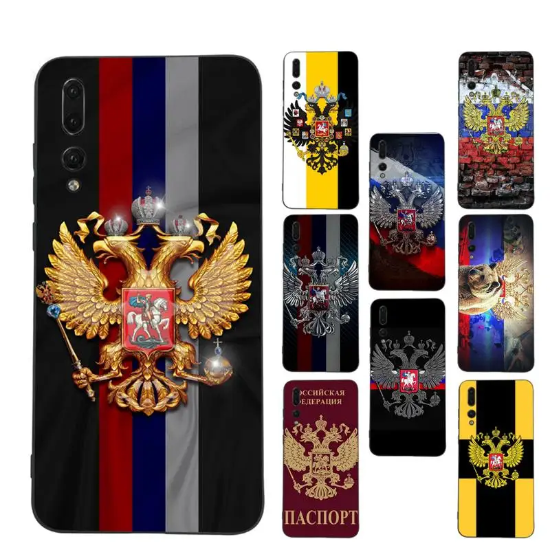 

Russia Russian Flags Phone Case Soft Silicone Case For Huawei p 30lite p30 20pro p40lite P30 Capa