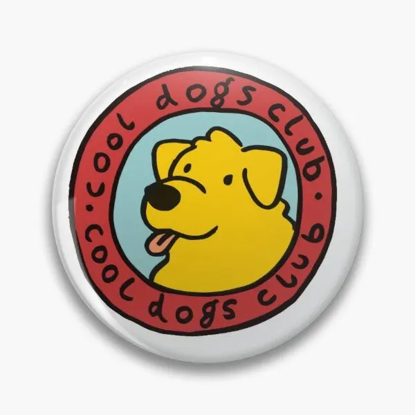 Крутой собачий клуб настраиваемая мягкая булавка Ювелирное Украшение ошейник