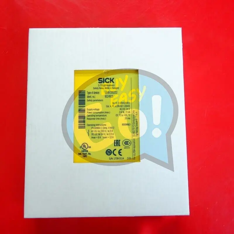 

1 шт., новое реле безопасности модели 6024915