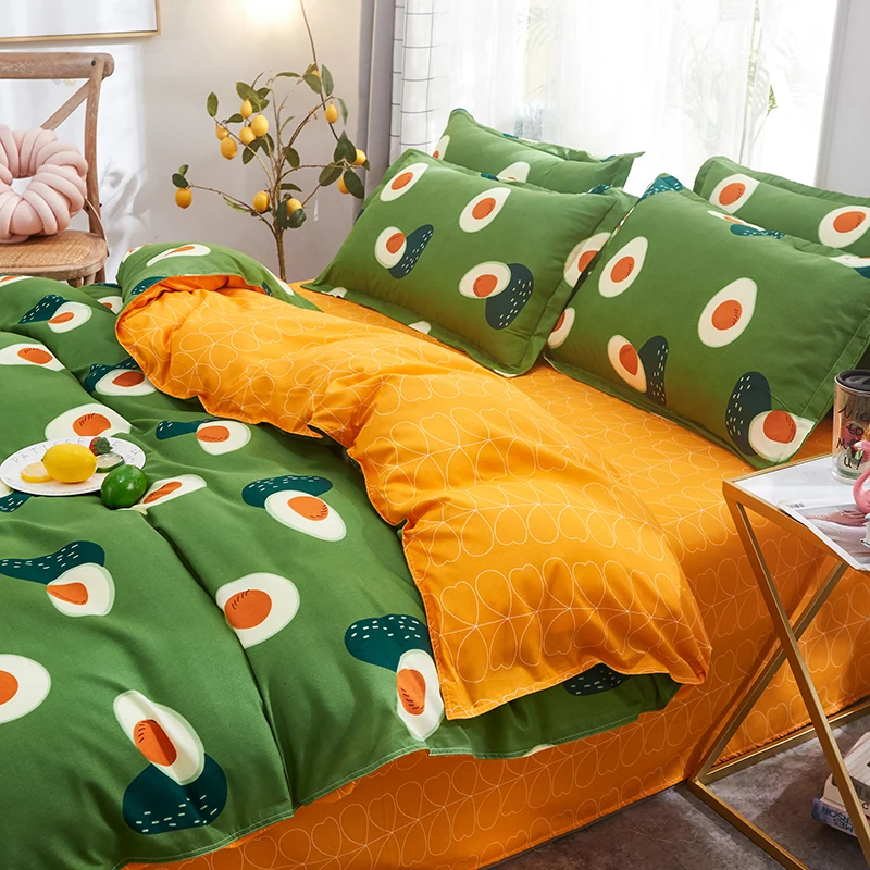 

Воздухопроницаемый комплект пододеяльника, пододеяльник для взрослых и детей, наволочки для Односпальной или двуспальной кровати, Полиэстеровая ткань, 17 размеров