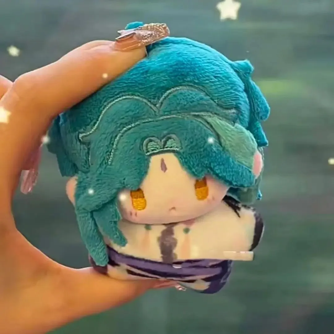 

Xiao 10 см Kawaii Плюшевые набивные куклы Морская звезда тело Аниме игра Genshin ударопрочный брелок искусственный подарок на Рождество