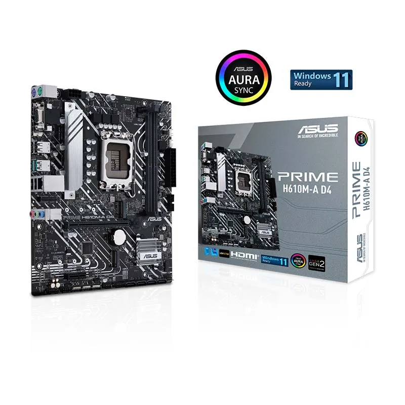

ASUS PRIME H610M K D4 игровая материнская плата B75 B85 B250 компьютерные материнские платы Lga 1700 1150 1550 PC Процессор B550 H61 ATX DDR4
