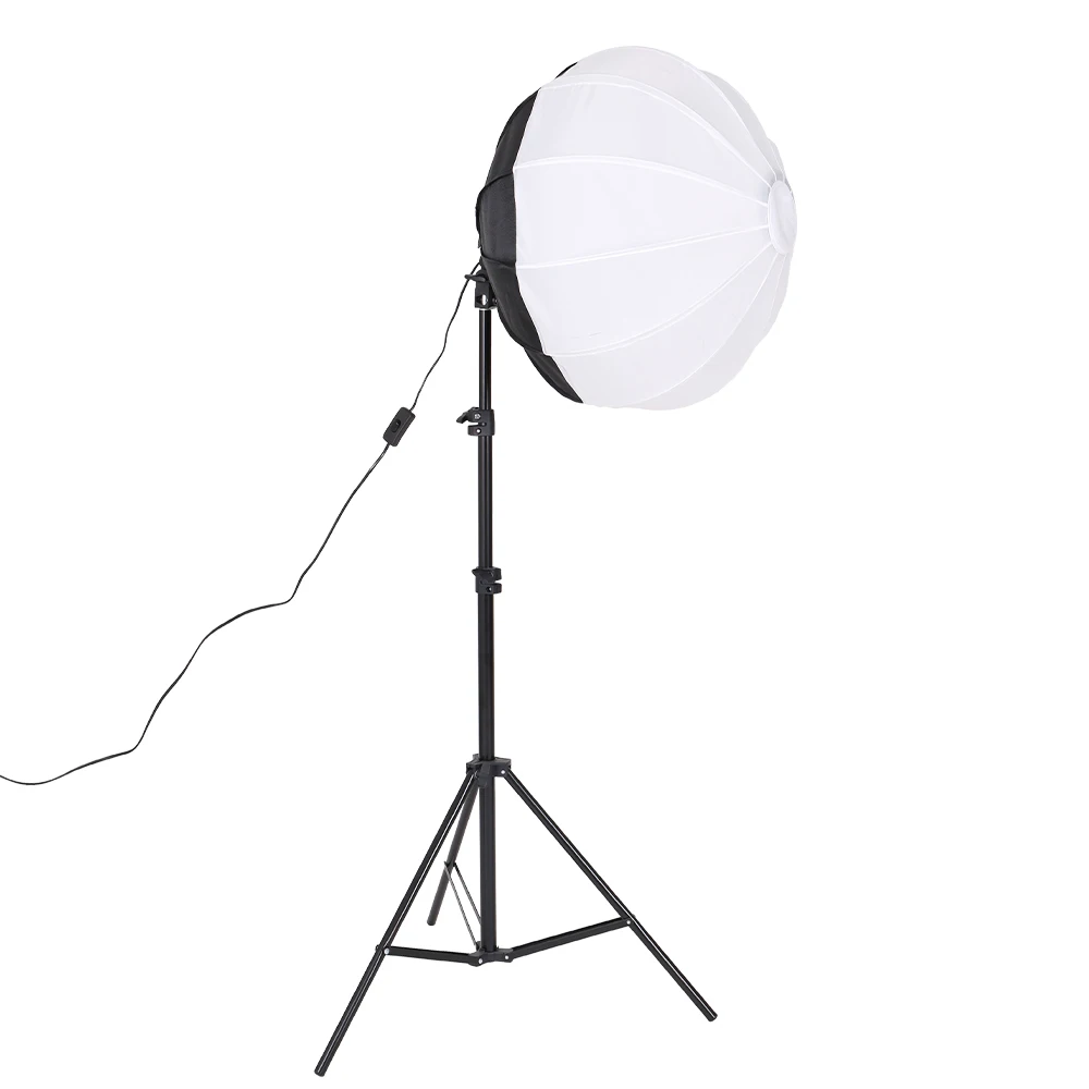 

55CM Softbox Photography Spherical Lighting Kits Professional Continuous Light System Soft Box For Photo Studio Equipment