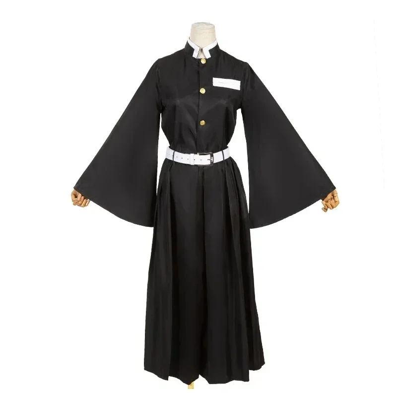 Аниме Demon Slayer Косплей Костюм Tokitou Muichirou Kimetsu No Yaiba Kisatsutai Униформа Парик Одежда для