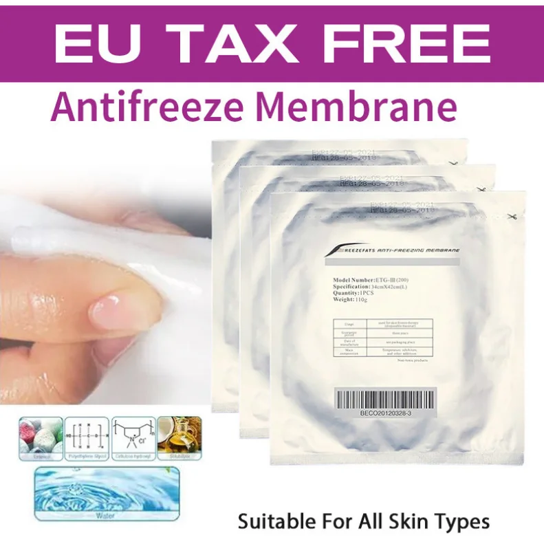 

Whole Sale Cryolipolyse Anti Freeze Membrane Cryo Pad Anti Freeze Cryotherapy For Cryo Ther