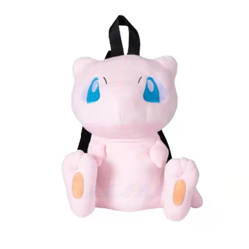 Фото Милый плюшевый рюкзак в японском стиле Pokemon Mew Kawaii Gengar Eevee рюкзак храп школьная сумка реквизит для косплея модные подарки №3