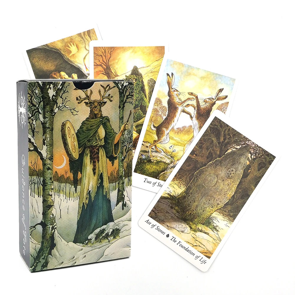 

nature Tarot Cards game fortune Guidance Divination Oracle Deck Board Game Party playing cards PDF Instructions