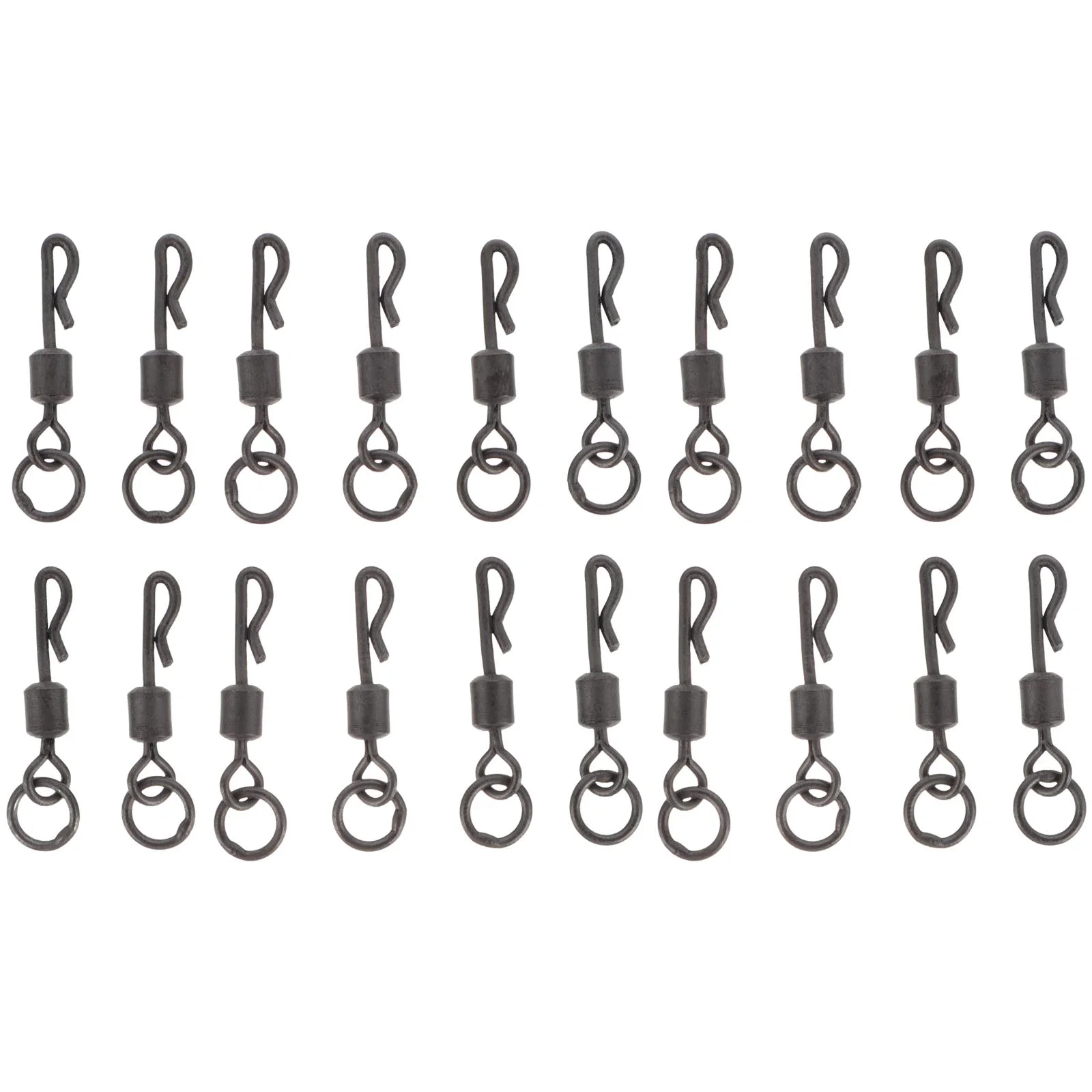 

20pcs Fishing Supplies Fishing Connector Fishing Rolling Swivel for Outdoor Gift Fishing accessories