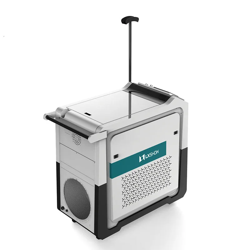 Высокое качество и новейший дизайн 1 кВт 2 ЧПУ непрерывная Лазерная Очистка для