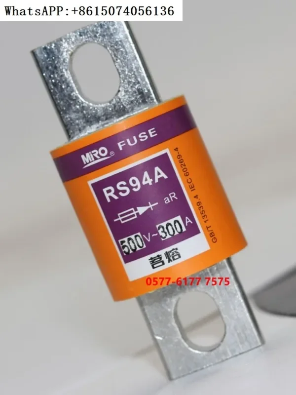 Быстроплавильный предохранитель Mingrong RS94A 160A 150A 125A 120A 100A 80A 500V