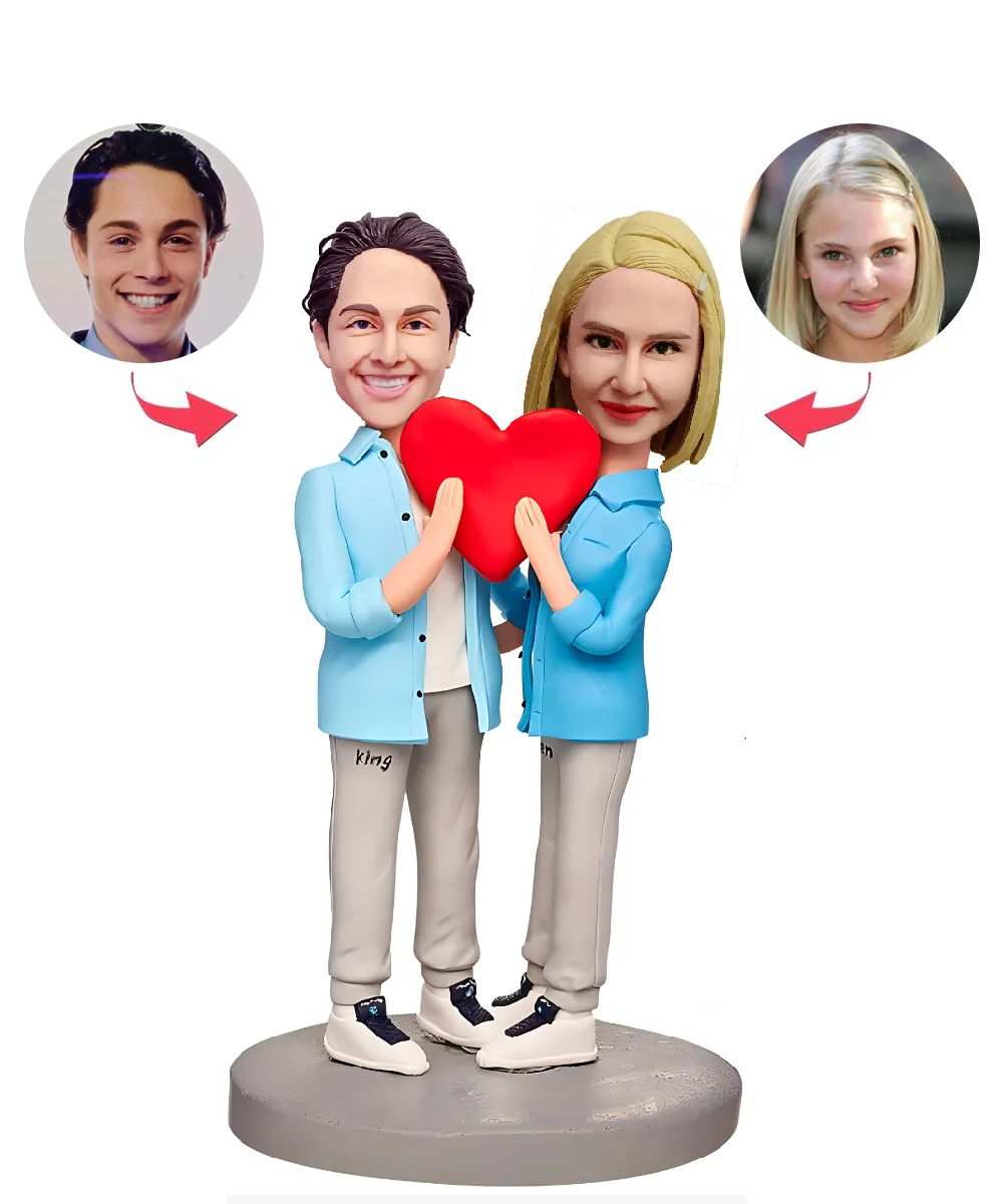 Персонализированные парные штаусы персонализированные боблейные головки в