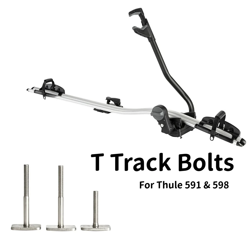Комплект из 3 болтов для крепления велосипедного багажника на крышу Thule 591 598 Pro Ride T Track, полный комплект для велосипедного багажника, аксессуары для кемперов (art.: 3920db48fb57d) - 3920db48fb57d