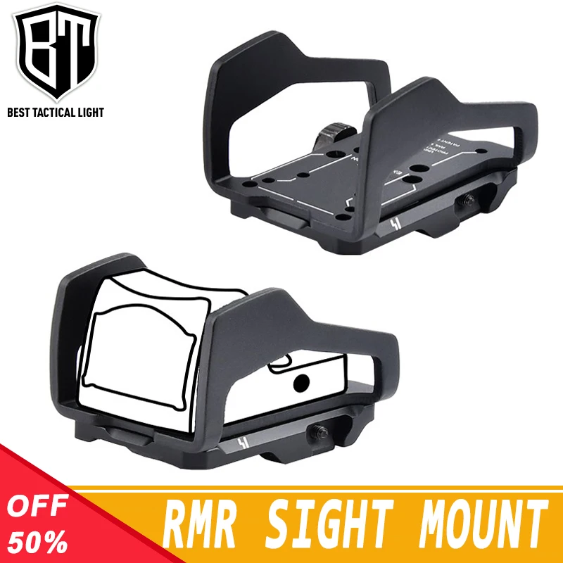 

Airsoft Tactical Hunting Weapon REX RMR Red Dot Sight Scope Pistol Rifle Reflex Sight RMR Mount Fit For 20MM Picatinny Rail