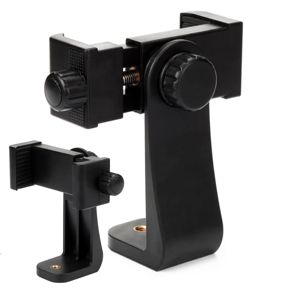 

Mobile Phone Clip 360 Degree Rotating With All 1/4 Screw Cellphone Holder Tripod Mount Desk Tripod Adapter For Samsung iphone