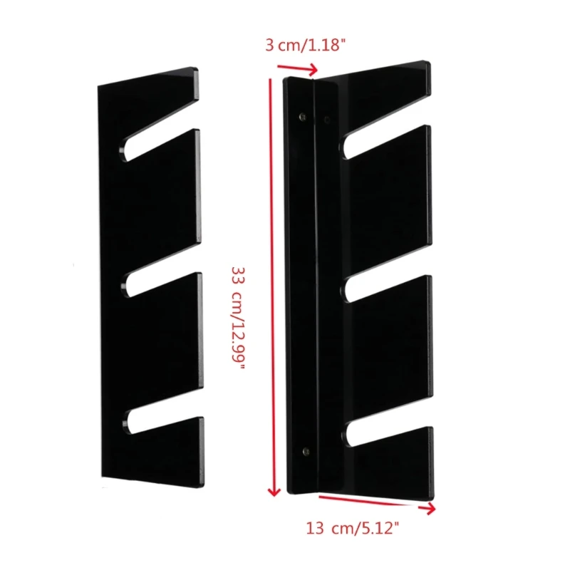 Прочный акриловый стеллаж для хранения полки скейтборда дома или использования