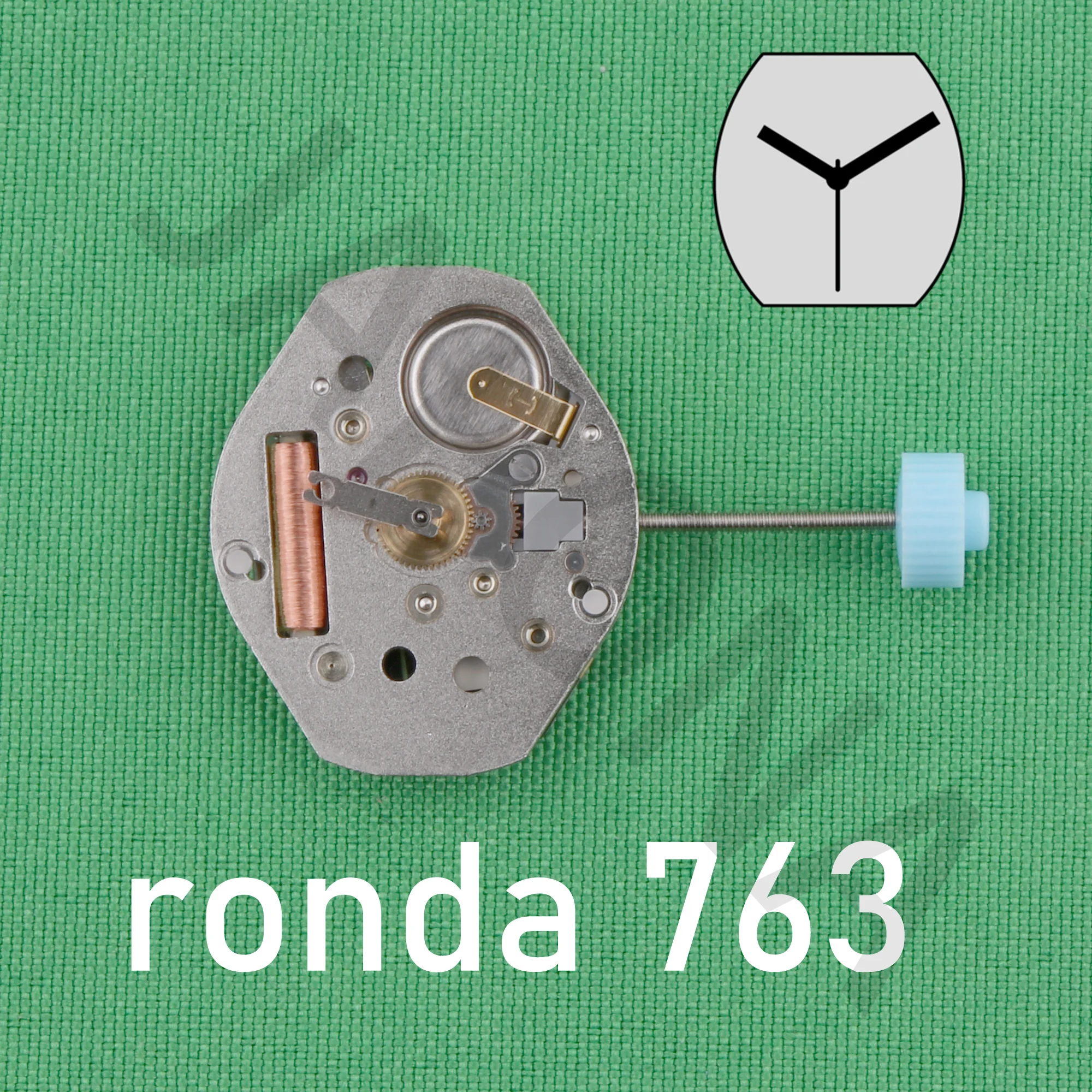 randa 763 movement normtech 3 hands quartz movementAccessories Repairing Replacement Partswatch movement