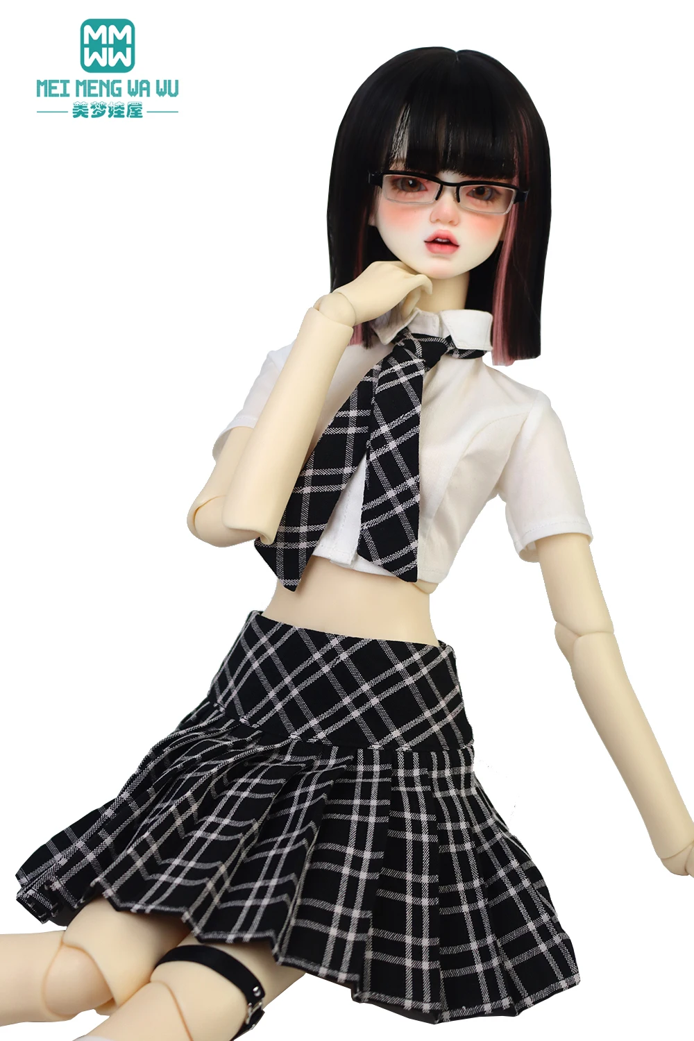 Новая Одежда для куклы BJD короткая юбка колледжа школьная форма 1/3 1/4 SD DD