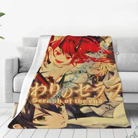 seraph of the end of the anime 3d sofa bed blanket super soft warm throw blanket adult blanket fashion quilt home kids bedding