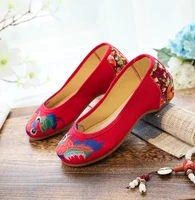 shoes hanbok accessories embroidered cloth shoes single shoes casual walking women dance shoes