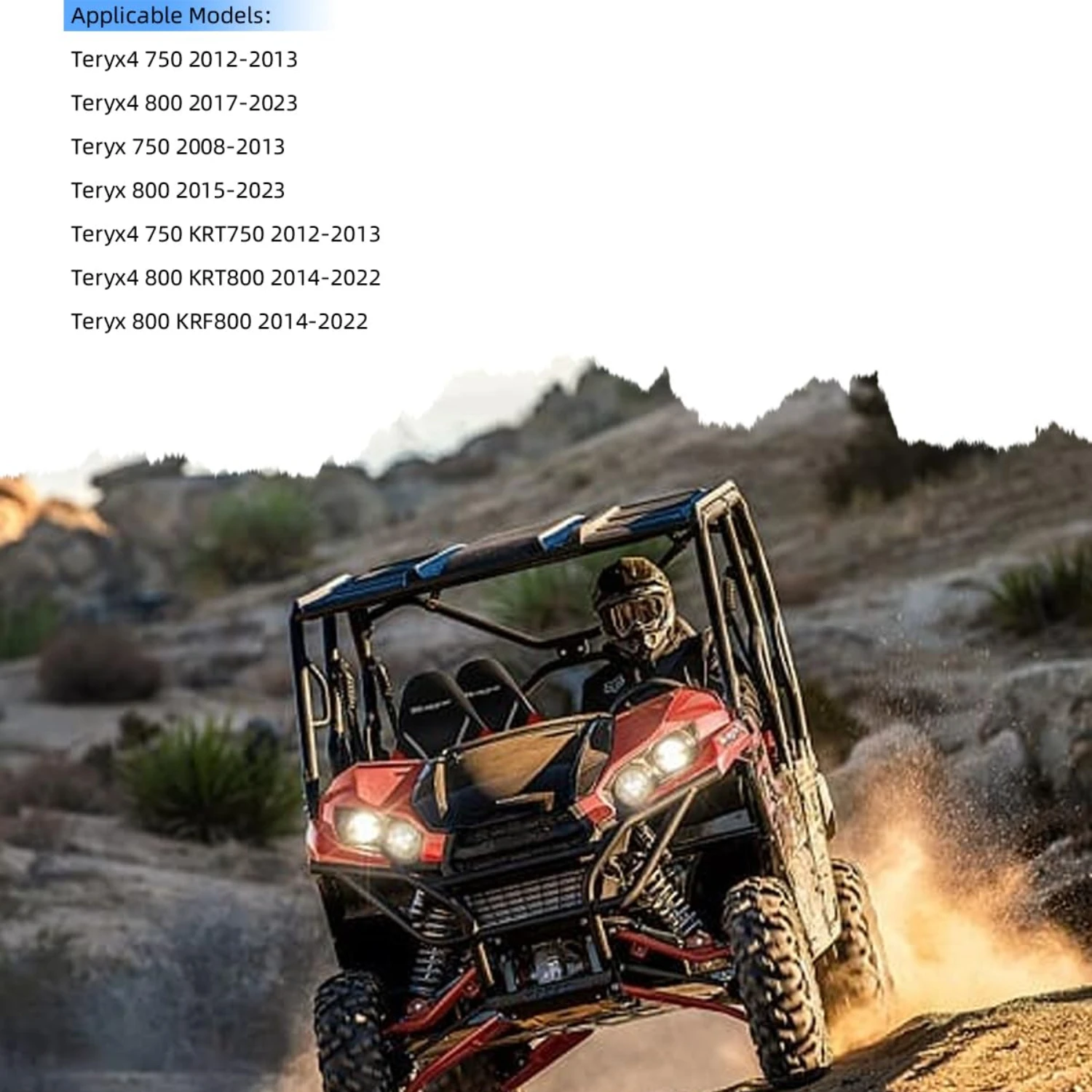 Brake Pads for Kawasaki Teryx 750 800 KRF750 KRT800 Brute- Force 650 KVF650 KVF750 Mule PRODX/PRODXT 820/1000 KAF820 KAF1000