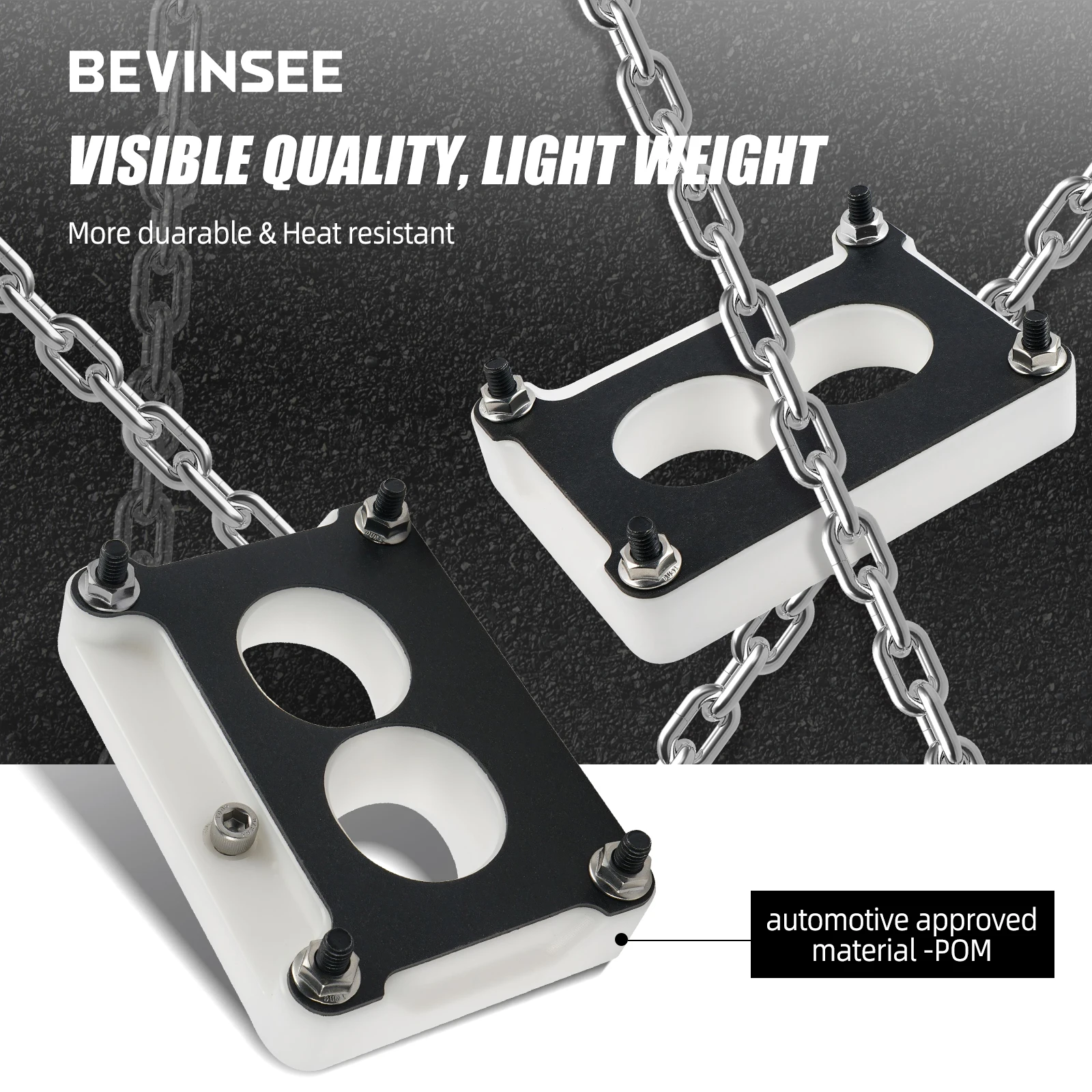 Адаптер впускного коллектора BEVINSEE для адаптера Chevy TBI 1 75 HOLLEY 2 ствол 500 350 4412