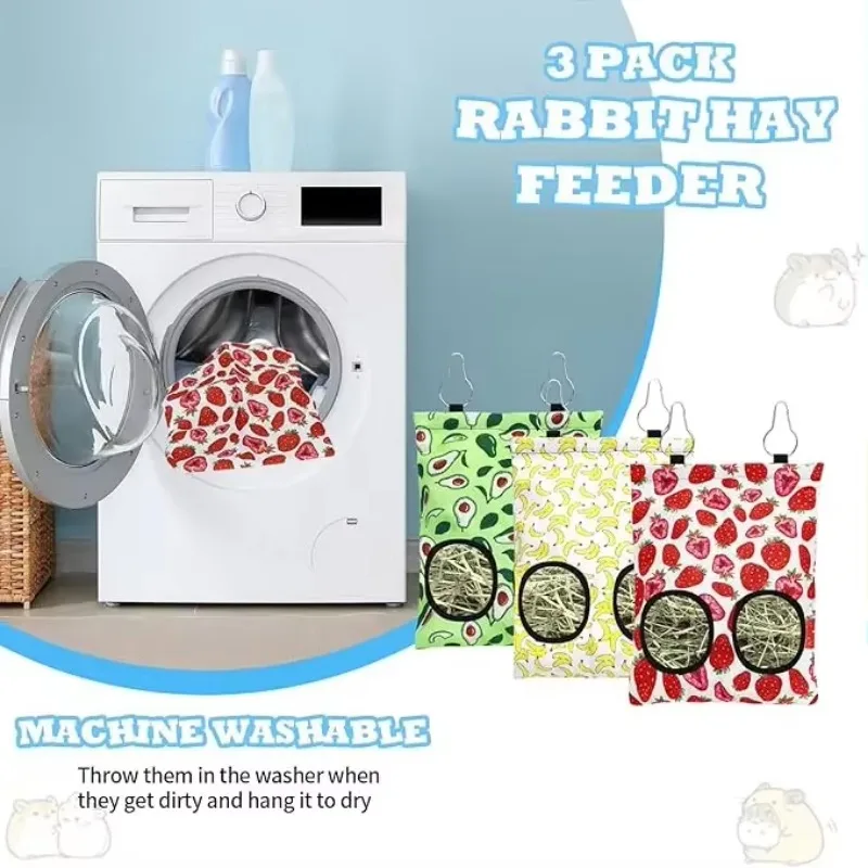 Сумка для кролика с 2 отверстиями 3 шт.