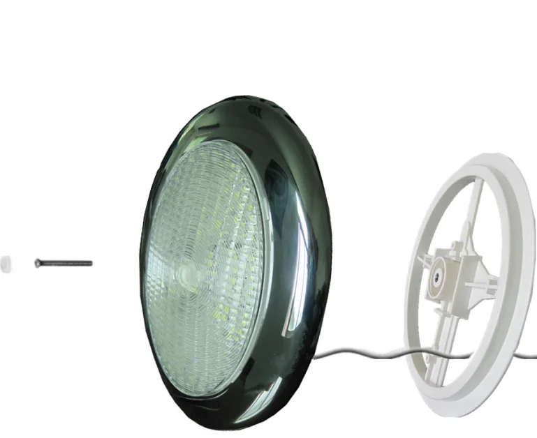 

2022 hot sell China factory offer cheap rechargeable 12V remote control IP68 waterproof plastic Swimming Pool Lamp