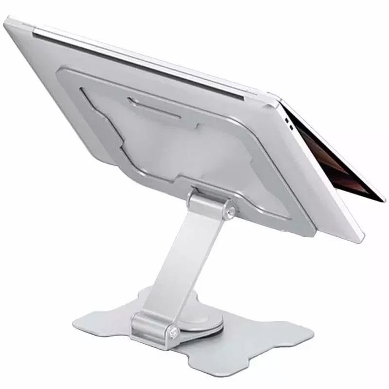 

Tablet Stand Foldable Tablet Dock 360 Degree Rotating Desktop Tablet Mount Business Tablet Holder Swivel Design For Store
