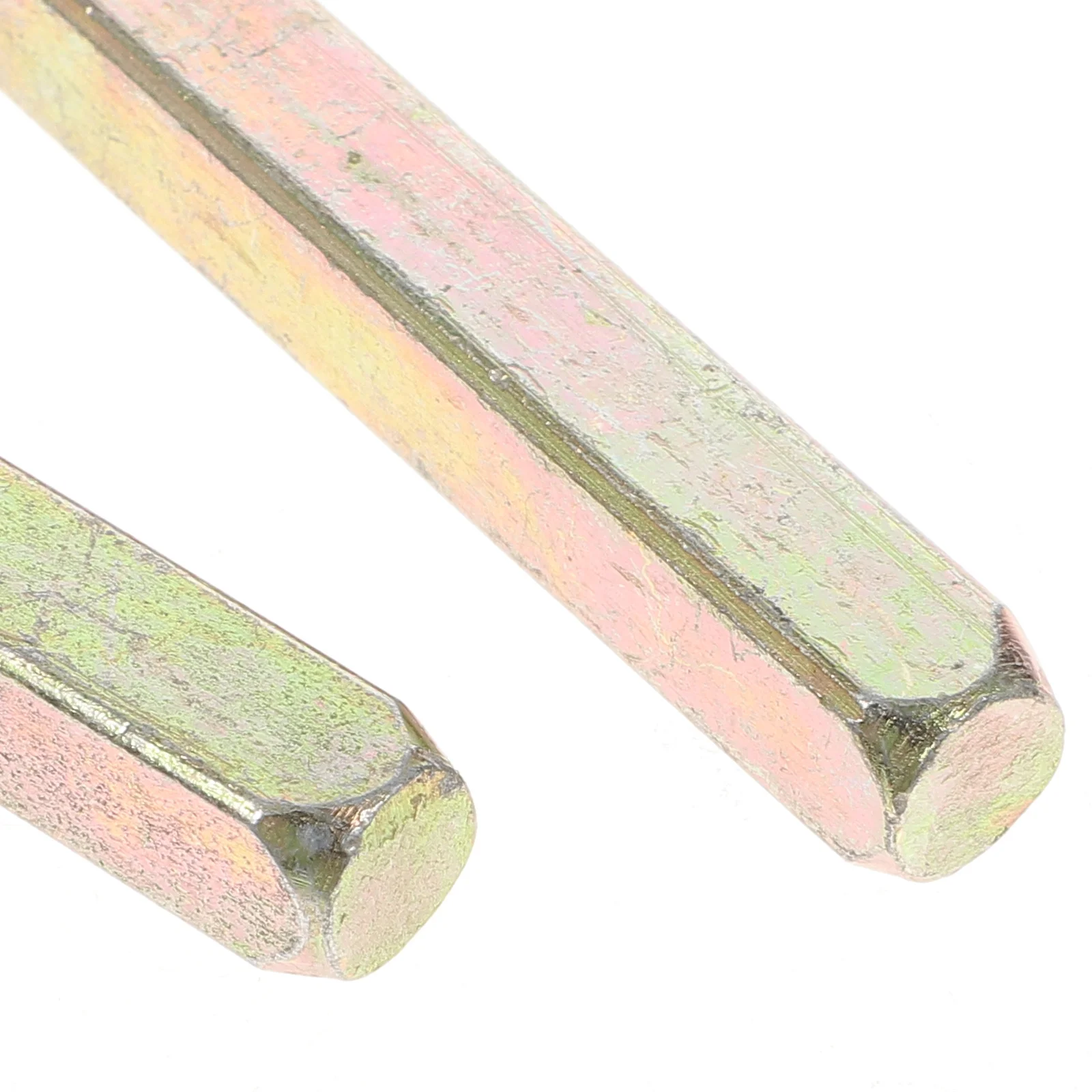 

2 Pcs Mechanical Spare Hinge Vintage Door Knobs Old Style Replacement Iron Square Spindle