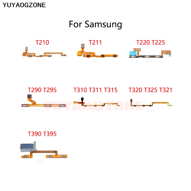 Кнопка включения/выключения звука гибкий кабель для Samsung T290 T295 T211 T210 T220 T225 T310 T315 T325 T320 T390 T395