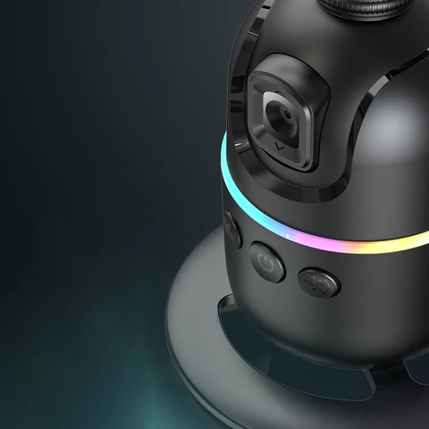 Штатив с автоматическим отслеживанием лица, без приложения, держатель штатива для телефона с дистанционным управлением и контролем жестов, Follow Up Pan Tilt, перезаряжаемый