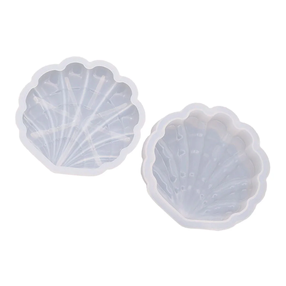 

Mold Box Shell Silicone Resin Molds Jewelry Epoxy Tray Holder Diy Storage Mould Crystal Trinket Making Crafts Bowl Pen Container
