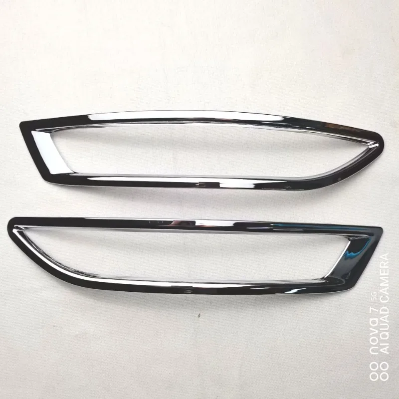 Фото Декоративная рамка противотуманной фары из АБС-пластика для Volkswagen Jetta Mk6 2012-2014, яркая, передняя, для противотуманных фар №5
