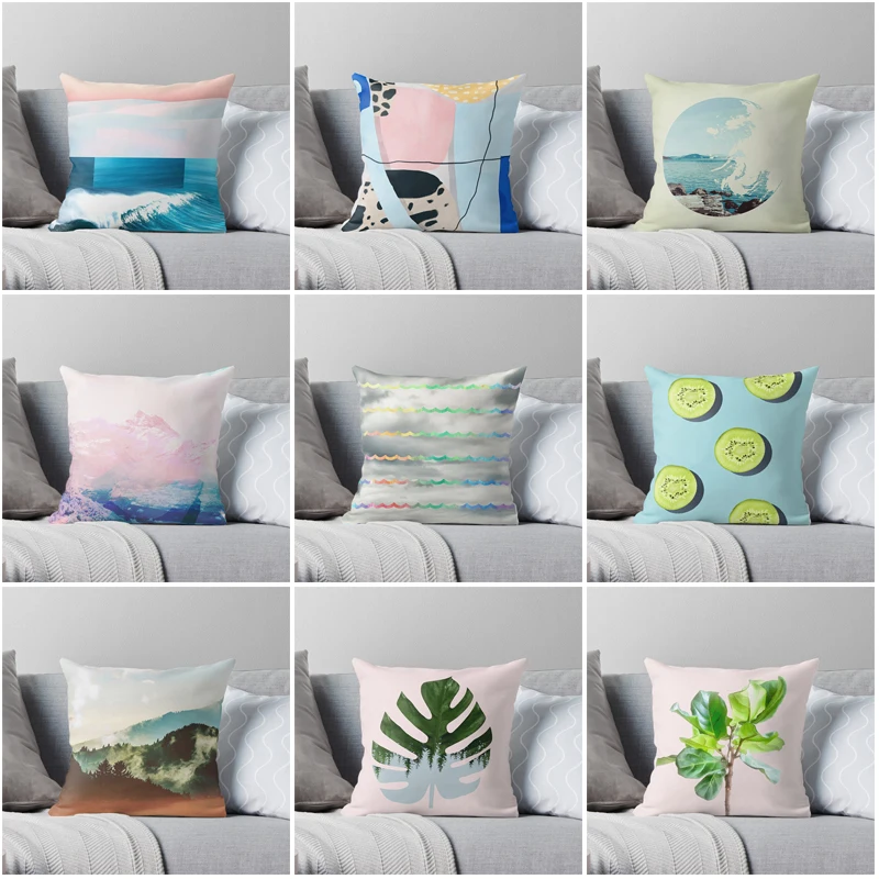 

Декоративная подушка для дома, Осенние Чехлы для подушек, 45 х45 см, скандинавский стиль, 60 х60 см, Современная гостиная, диван-кровать, 45 х45