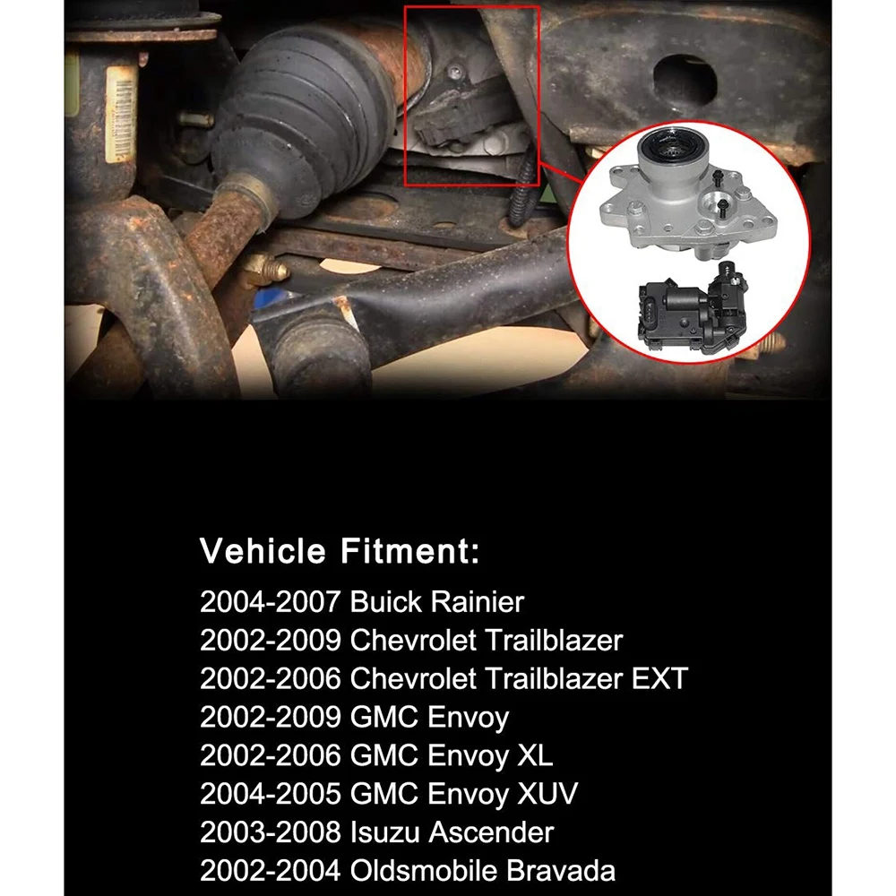 Привод отключения переднего моста 4WD в сборе для ASCENDER 9-7X Trailblazer Envoy Rainer Bravada 12471623