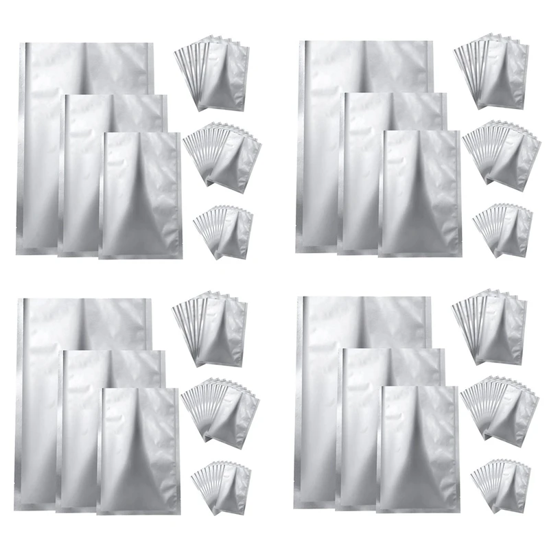 

75 шт., пакеты из алюминиевой фольги, 3 размера