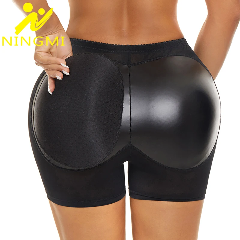 NINGMI Women Body Shaper Butt Lifter Panties Plus Size Hip Enhancer Underwear Body Shapewear Seamless Hip Pad Booty