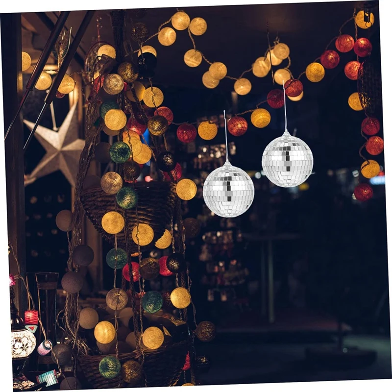 Зеркальный шар Мини-шар для дискотеки Свадебный подвесной Лазерный из