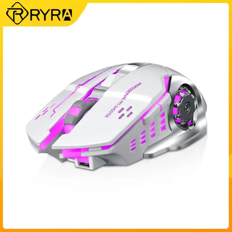 

Профессиональная игровая мышь RYRA S20, 2400 DPI, эргономичная оптическая светодиодная мышь с подсветкой для компьютера, ноутбука, ПК