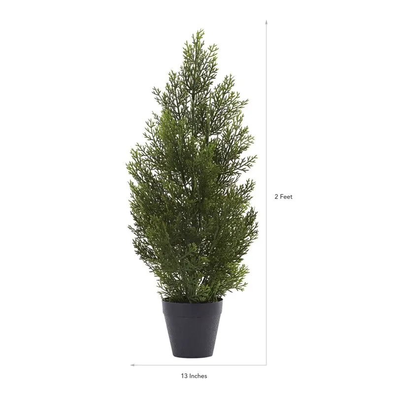 

Delightful, Perfect Green Mini Cedar Pine Artificial Tree for Indoor or Outdoor Decoration - 156 Characters