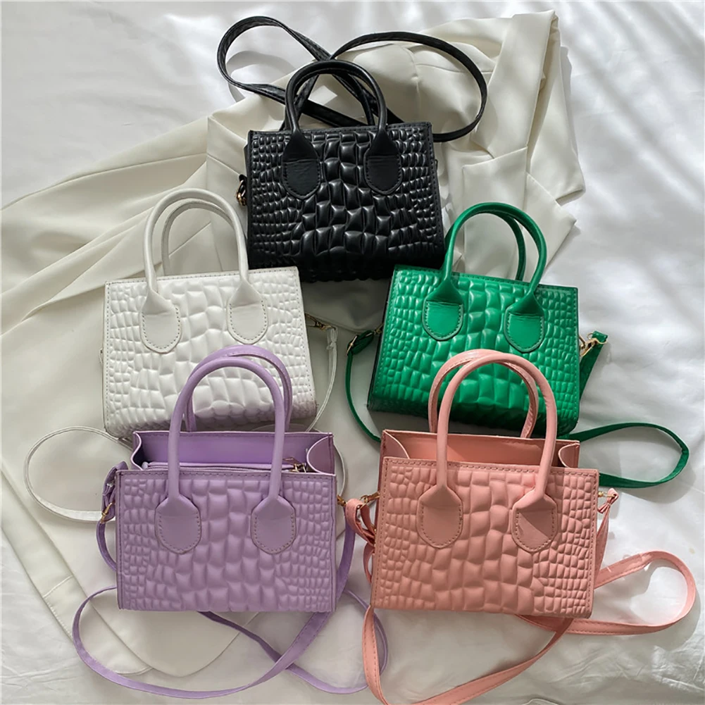 Сумка на плечо женская кожаная повседневный маленький тоут дорожный саквояж с