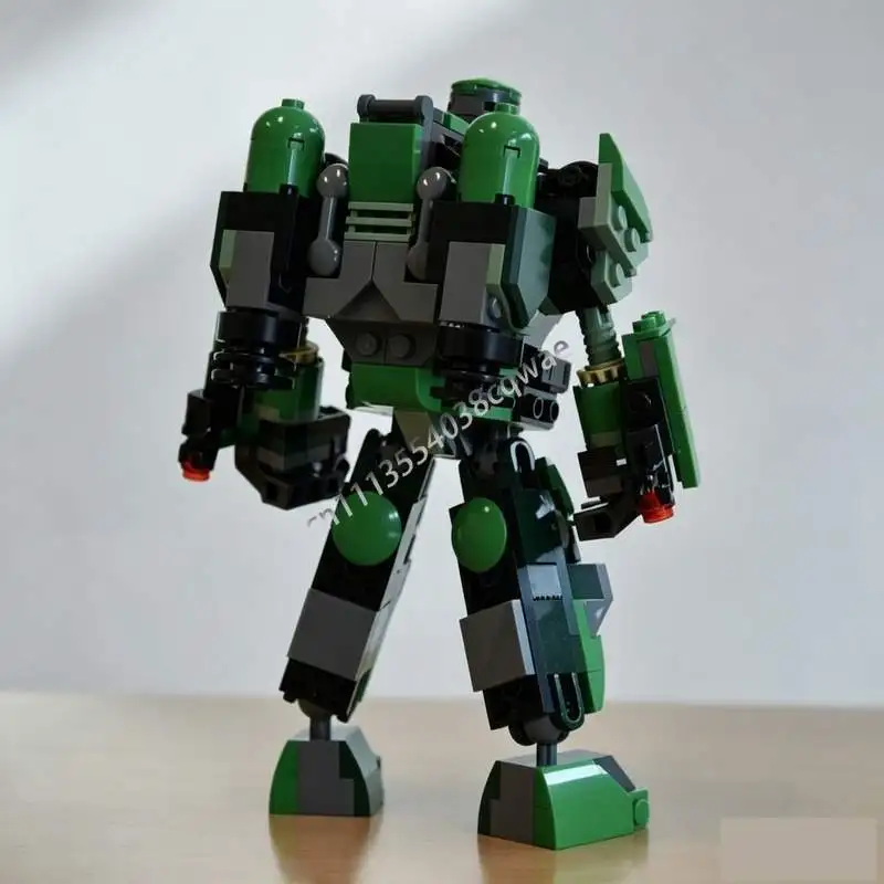 Набор для сборки робота-меха Sci-Fi Stomper Armor (235 деталей), модель MOC, конструктор-головоломка, креативная сборка, коллекционная игрушка, подарок (art.: 3920dc1f9965d) - 3920dc1f9965d