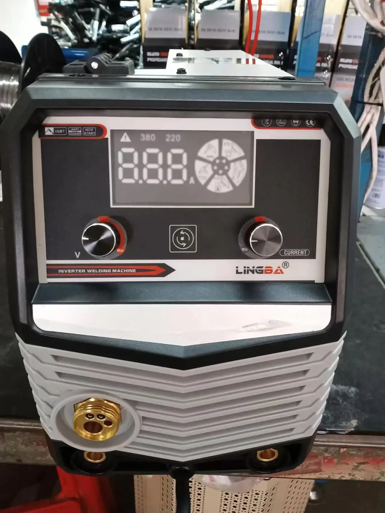 Lingba 15 кг 5 в 1 Dc Mag Heavy Duty Soldadora Mig Equipment Arc 315 ЖК-сварочный аппарат