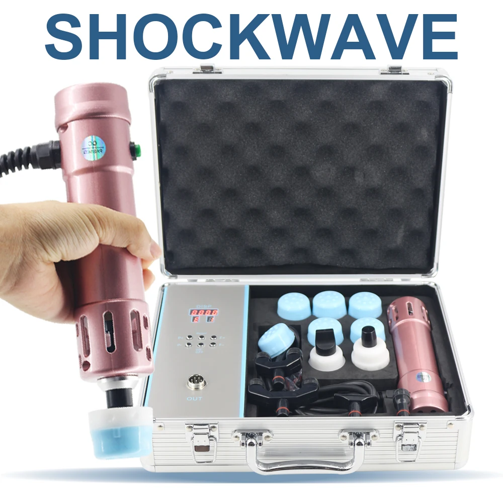 

ED Shockwave Therapy Machine Pain Relief Treatment Body Relax 2in1 Chiropractic Tool Shock Wave Physiotherapy Instrument