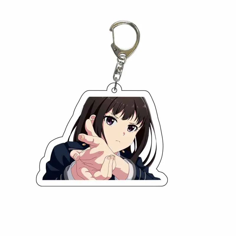 Брелок в стиле аниме Lycoris Recoil, мультяшная фигурка Nishikigi Chisato Inoue Takina, подвеска для ключей от машины, аксессуары, сумка, ювелирное изделие, подарок (art.: 3920cb2f30140) - 3920cb2f30140