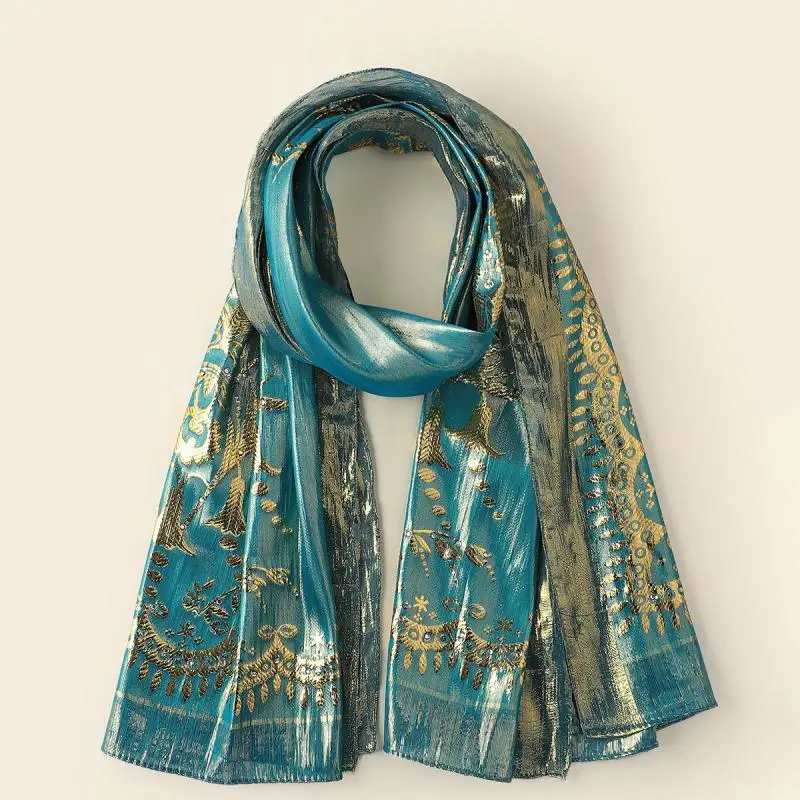 

1 шт., женский шарф в этническом стиле, 55 х165 см