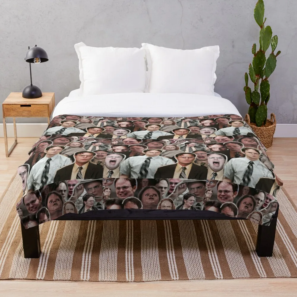 

Офисное одеяло Dwight Schrute, Майкл, Скотт, Майкл Скотт, Стив, карелл, Стив кареллот